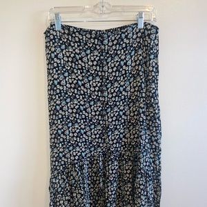 Wild Fable button down midi skirt